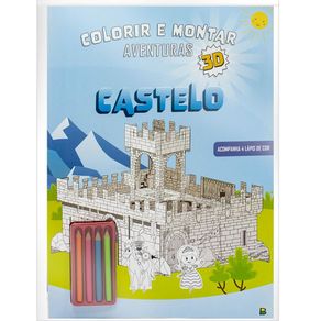 Colorir-e-montar-castelo