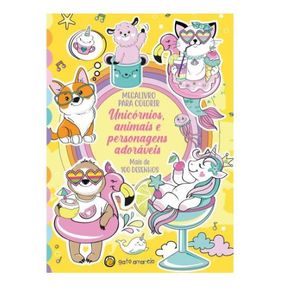Megalivro-para-colorir-unicornios-animais-e-pers