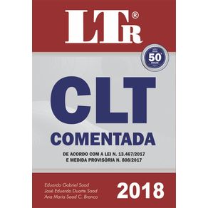 Clt-comentada---2018---50-ed