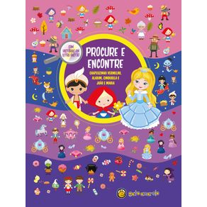 Procure-e-encontre-chapeuzinho-vermelho-aladim-cinderela-e-joao-e-maria