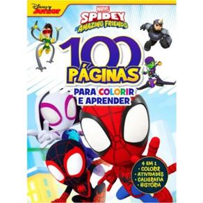 100-paginas-para-colorir-marvel---spidey-friends