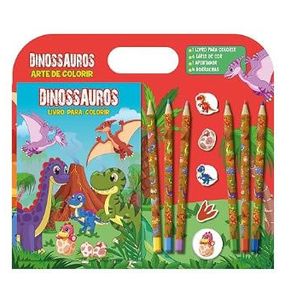 Arte-de-colorir---dinossauros