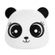 Panda-menina-luminaria