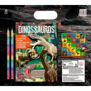 Dinossauros-brincadeira-de-colorir